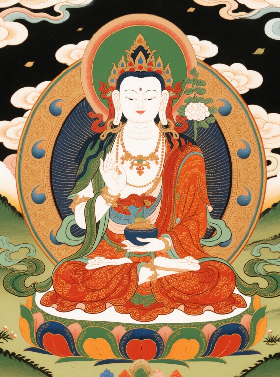 玉牛献瑞：工匠雕刻虚空藏菩萨像时惊现灵迹的民间故事