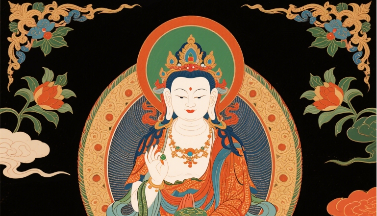 耕云播福：一头神牛与虚空藏菩萨联手拯救苍生的神话传说