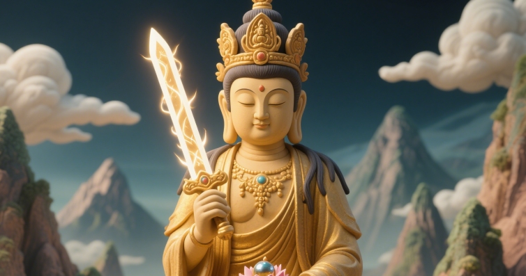 竹林禅影：属虎书生与本命佛的跨世解惑之约
