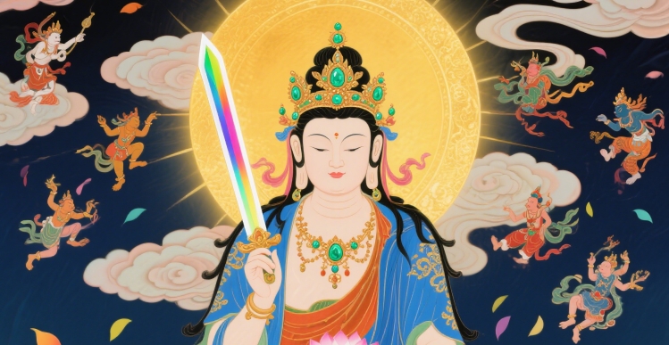 属兔人的温柔与机敏：文殊菩萨如何契合生肖特性赋能成长