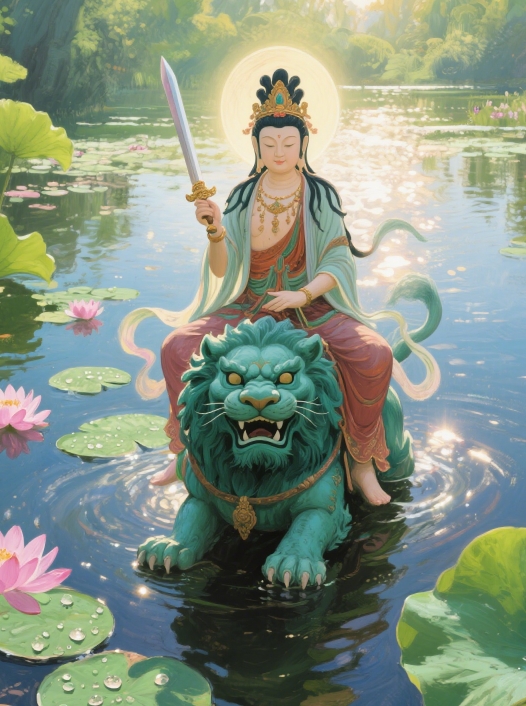 化解人际矛盾：文殊菩萨本命佛赋予属兔人的沟通智慧
