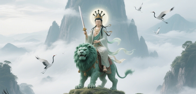 告别拖延焦虑：文殊菩萨本命佛重塑属兔人的行动力