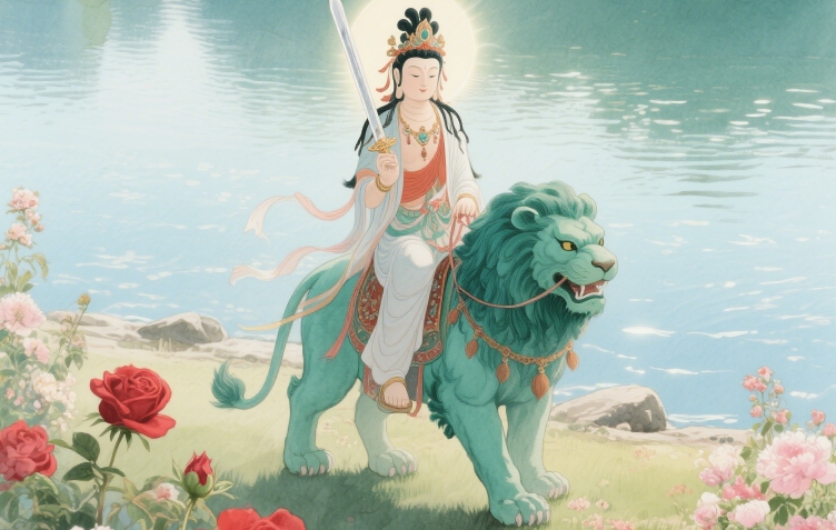 健康平安有妙招：文殊菩萨本命佛对属兔人的身心庇护