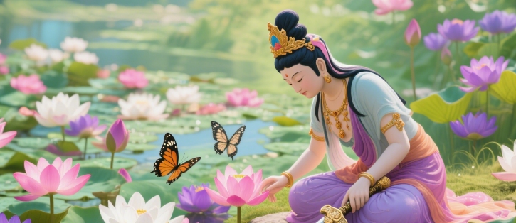 文殊剑下的蜕变：属兔书生三问破心魔