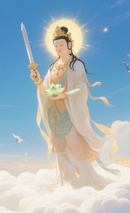 文殊心咒化危机：属兔商队沙漠脱险奇闻