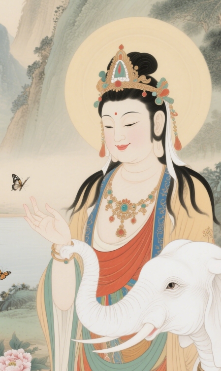 普贤莲台显圣迹：属龙工匠绝境中获赐建筑秘术
