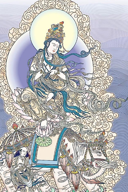 敦煌壁画里的秘密：属蛇工匠获普贤菩萨亲授技艺
