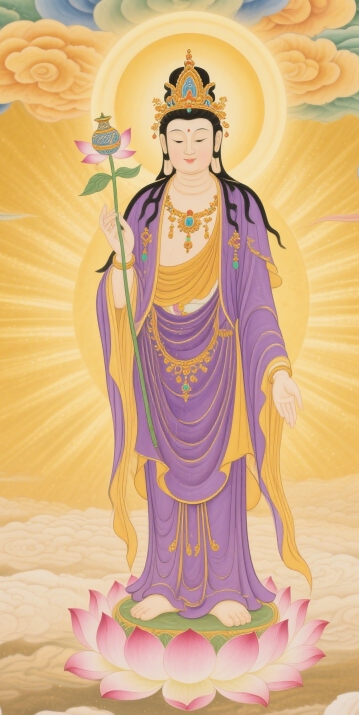 汉服文化中的佛缘：同袍群体将大势至菩萨元素融入传统服饰 ...