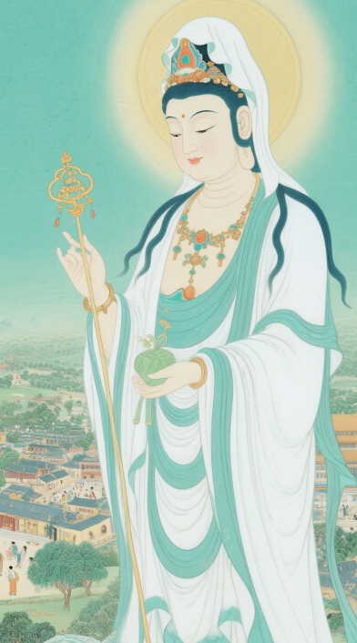 焦虑时代的心灵锚点：大势至菩萨如何帮助属马人止息躁动